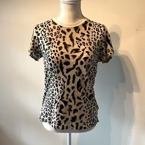ATM leopard print tee